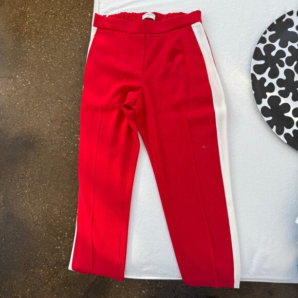 Aritzia Babaton Conan Pants / Size 2 / Red Stripe - Picture 4 of 6